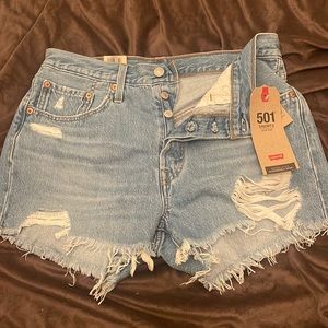 501 shorts - Levi jean shorts